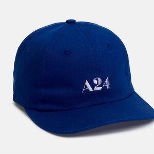A24 Blue Logo Cap